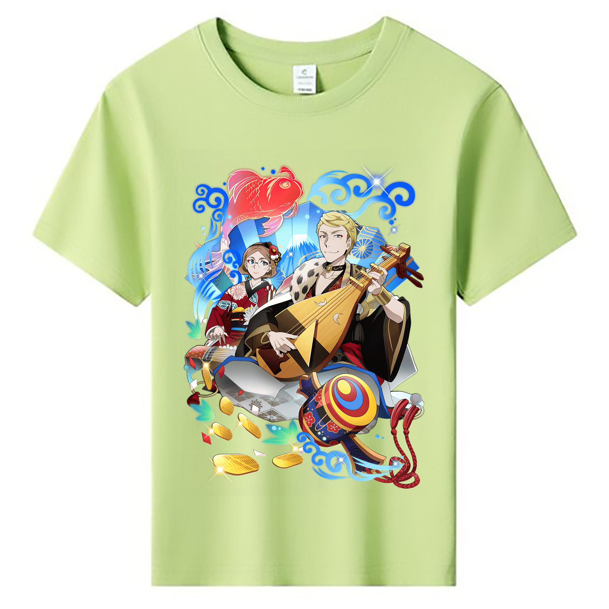 （画像用） 文豪ストレイドッグス Bungo Stray Dogs 綿100％キッズTシャツ（フロントプリント）